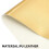 Gold Faux Leather Jewelry Pattern Sheet PU 3