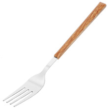 Stekegaffel i rustfritt stål for campinggrill, 1 stk.