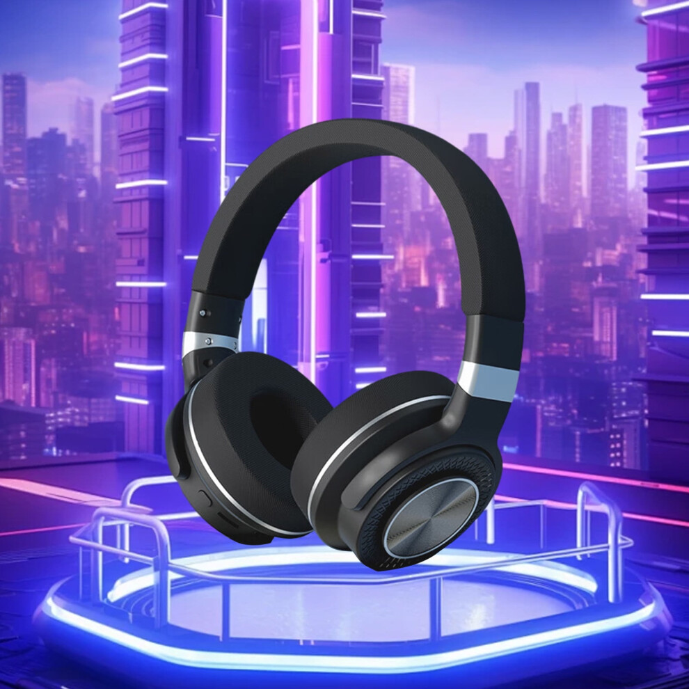 Kraoden Bluetooth Over-Ear Headphones Noise Reduction 1 Pair 9107258809728