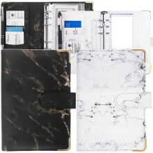 Budget Binder Marble A6 6-Ring 2-Pack