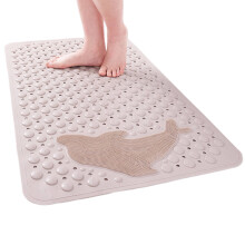 Alfombrilla de baño antideslizante ICERUN, alfombrilla de ducha certificada antideslizante y antimoho, alfombrilla de bañera de secado rápido