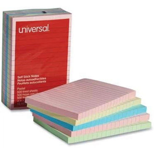Lined Notepads 46 Inches 2 Pieces 100 Sheets Each