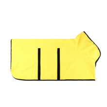 Dog Drying Coat Microfibre M Yellow