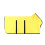 Dog Drying Coat Microfibre M Yellow 1