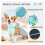 Dog Cooling Vest with Reflective Stripe Breathable Sun 6