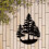Pine Tree Wall Decor Metal Art Sticker 1 Piece 2