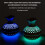 Mini wood grain humidifier with night light 300ml 3