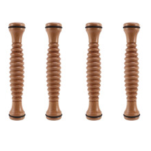 Ballet foot massager wooden instep roller 4-pack