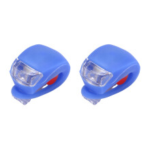 Bike Tail Light Waterproof Bright Simple Install 2pcs