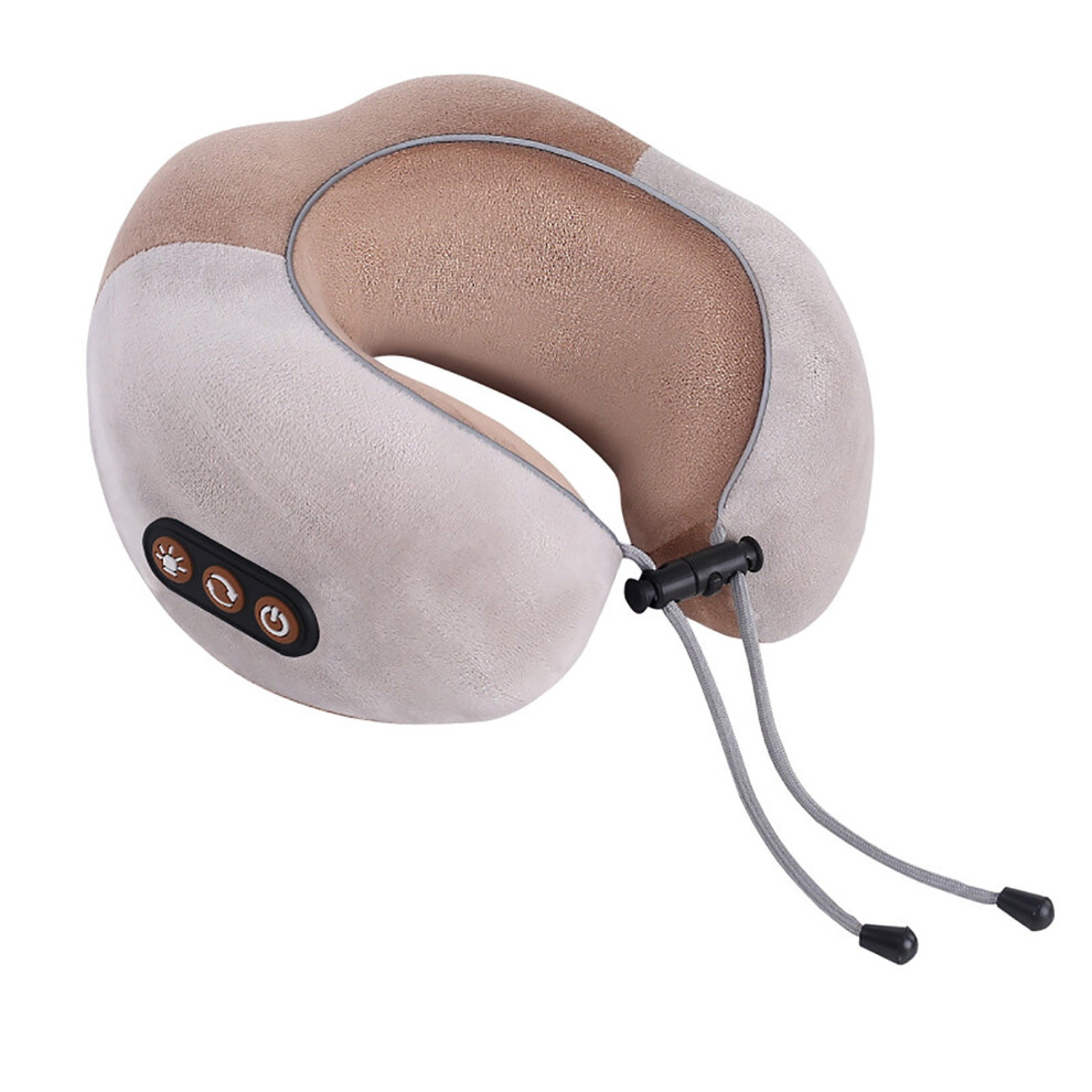 Neck Massager Pillow Heated Portable with Heat and Rolling