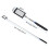 WALFRONT LED telescoping inspection mirror 360 swivel 2