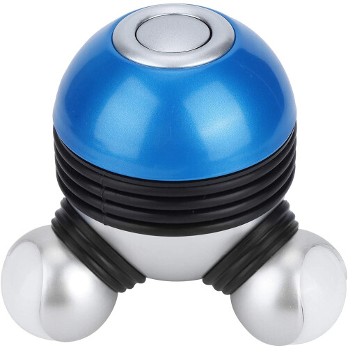 GBB-Mini handheld vibrating massager blue battery-powered