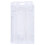 Suport vertical rigid pentru ecusoane, din plastic, dublu, 10x6cm 1