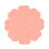 Silicone Peach Blossom Insulation Placemat 1 Piece 1