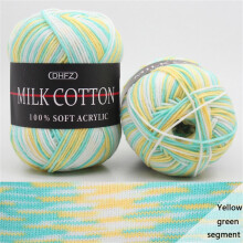Keeplus baby cotton yarn colorful 50g