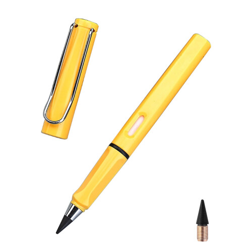 Inkless Grip Correction Pencil with Refill, Detachable Nib