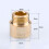 Brass Tap Extension Connector G1/2 Thread for Drinking 1