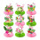 Luau Honeycomb Centerpieces 9 pcs 1