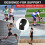 Walmeck knee brace black breathable protective 5