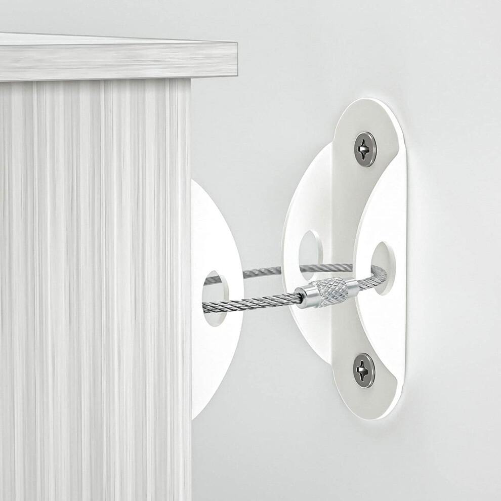 Furniture Anchors for Baby Proofing 6 Pack