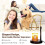 Candle Warmer Lamp with Adjustable Height Timer Dimmable 2