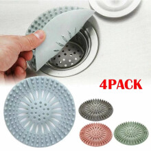 Kitchen Sink Drain Hair Catcher Strainer 4-Pack