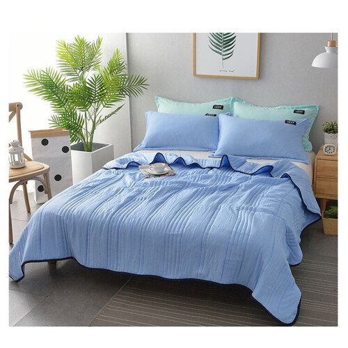 Cooling Cotton Quilt Solid Color 1 Piece