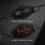 LED Half Face Mask for Adults with Bluetooth App and 8