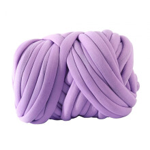 Light Violet Bulky Chunky Yarn for Crocheting Pillows and