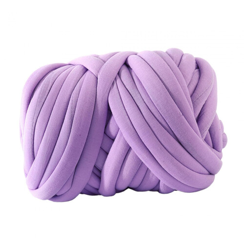 Light Violet Bulky Chunky Yarn for Crocheting Pillows and