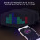 LED Half Face Mask for Adults with Bluetooth App and 7
