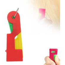Innovire automatic needle threader for hand sewing plastic