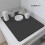 Coffee Mat Waterproof Rubber Backed 20x32 Inch 2