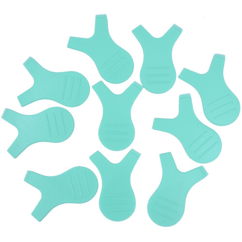 Kmxyo wimperpermanent pads van hittebestendig siliconen, 5 paar