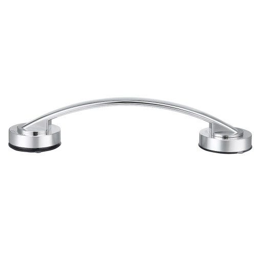 Bath Safety Handle with Suction Cup Silver 1 Pack