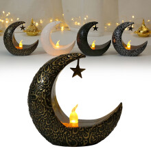 Star Moon Candlestick Room Decor 1 Piece