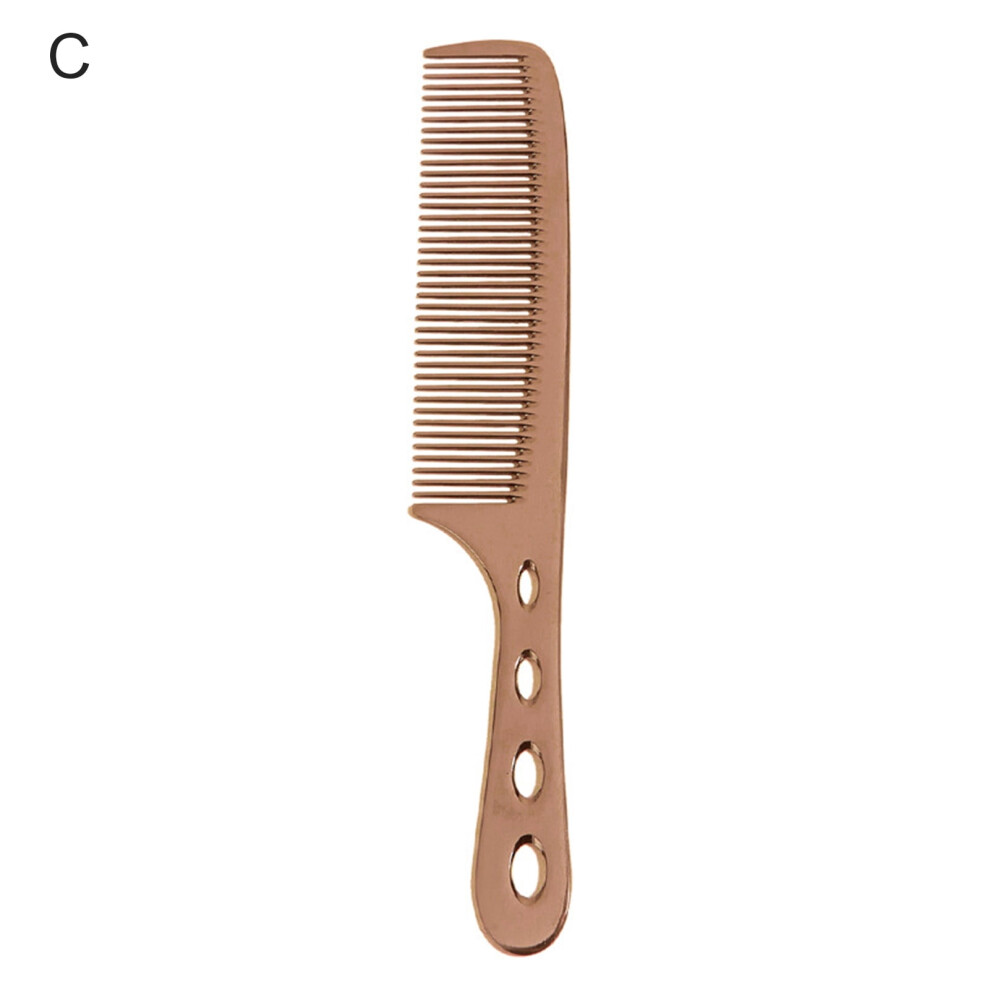 Hairdressing Comb Aluminum Styling Comb 1 Piece