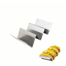 Taco Holders U-Shaped Stand for Shells, Includes Recipe Book