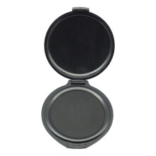 Fingerprint Ink Pad Round Black Quick-Drying 1 pc