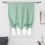 HANXIULIN Adjustable Roman Curtain Purple Darkening 1 Panel 1