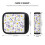 Luggage Handle Wraps Purple White Daisies 2 Pcs 2