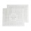 HANXIULIN Kitchen Sink Mat Food Grade Rubber 2PCS 1