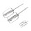 Hand Mixer Attachments Compatible with Uanit Models 62682rz 8
