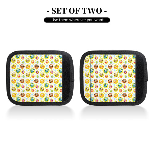 Owl Luggage Handle Wraps 2 pcs 2