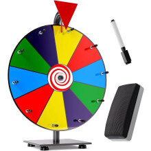 Spinning Prize Wheel Heavy Duty 12 Inch 10 Slot
