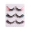 False Eyelashes Natural 3D Wispy Curly 1/3/5 Pair 1