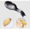 Spoon Rest Stainless Steel Kitchen Counter Holder Black 1