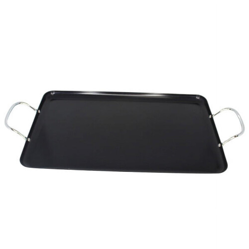 Imusa double burner griddle ceramic nonstick 19x12 inch