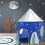 Walmeck play tent for boys with carrying case 5