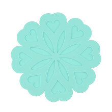 Silicone peach blossom placemat 1 piece